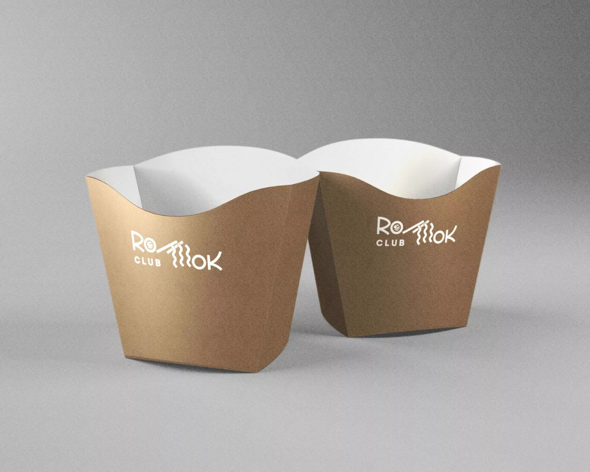 Создание дизайна упаковки суши-бара «Roll Wok Club» в Туапсе